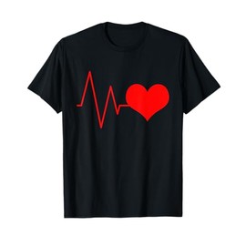 Sister Doctor Pulse Rate Heartbeat Valentine's Day T-Shirt