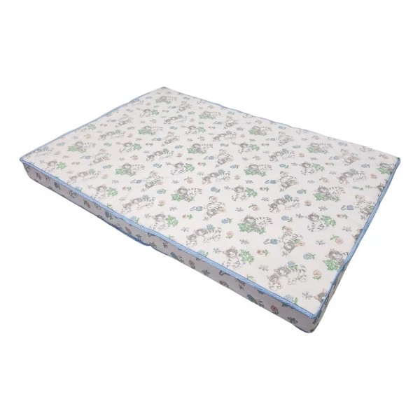Cesia Colchon Para Cuna Corral Impermeable Hule Espuma 70 *
