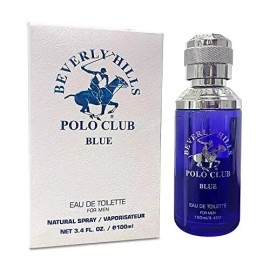 Beverly Hills Polo Club BLUE - Cologne for Men with Notes of Lavender and Sandalwood - Fresh & Oceani...