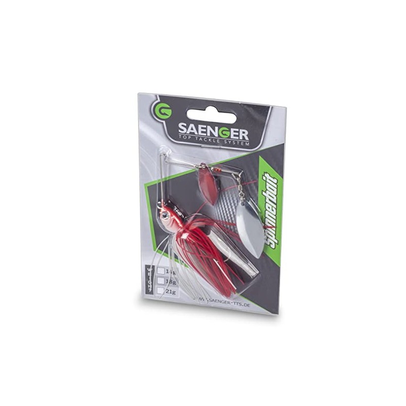 Spinnerbait 18g Colour: RW for Pike and Bass Fishing
