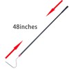 48'' High-Carbon Snake Hook Catcher Stick Tongs Grabber Reptile Pick-up