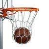 Pochitto Mise Basketball Hoop Net, Outdoor Metal Chain, Ring Net,