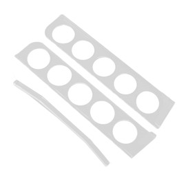 Coffee Pod Holder for Kcup,Side Mount K Cup Storage,Coffee Pods Holder for 10 Capsules Acrylic Side Mount Capsule Storage Organizer Rack for Home Cafe Office