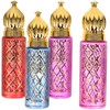 TOVINANNA 6ml Essential Oil Roller Bottle Set 4pcs Empty Bottles