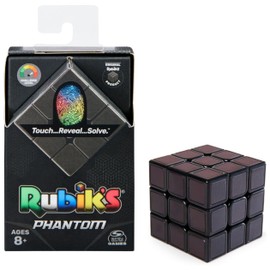 Rubik's Phantom 3x3 Dice Higher Difficulty Puzzle Game Stress Relief Finger Toy Activity Cube for Adults and Children