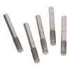 iuniq 5 pcs 2.36 Inch Exquisite Diamond Burr Bits, Silver