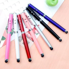 Universo en Linea Pluma 4 En 1 Stylus Touch Lampara Láser Capacitativa Calidad