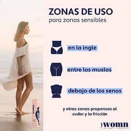 womn Intimate Comfort DRY & FRESH POWDER - Polvo corporal sin talco contra la humedad, las rozaduras y el olor, 100 g