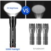 High-Powered LED Flashlight S2000, RECHOO Upgraded Powerful 2000 High Lumens Flashlights