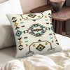 Native American Pattern Throw Pillow Covers Vintage Aztec Style Couch