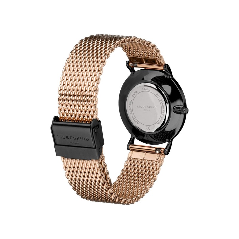 Liebeskind Berlin Armbanduhr LT-0145-MQ IP black roségold