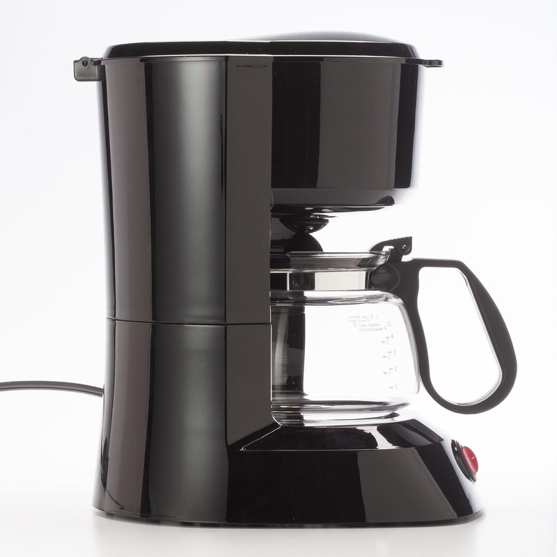 Dominion 5-Cup Coffeemaker Compact Coffee Pot Brewer Machine, Quiet with