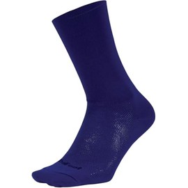 DEFEET | Aireator 6" - D-Logo Double Cuff Cycling Socks | For Biking, Running, & Everyday Adventures | Light Navy | X-Large