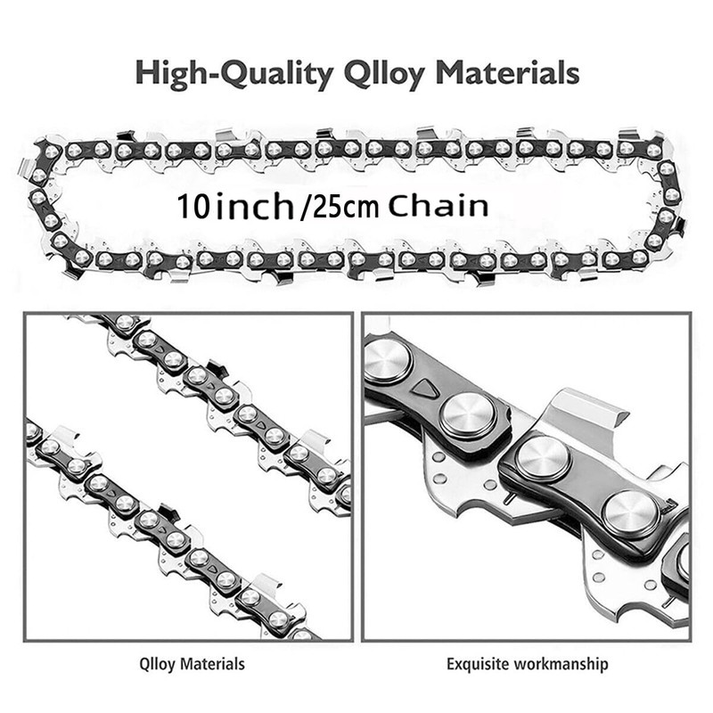 3 PCS Chainsaw Chain, 10 Inch 40 TG Pole Saw