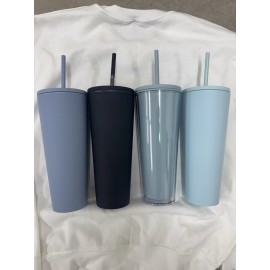 Maars 24oz Acrylic Tumbler With Lid And Straw