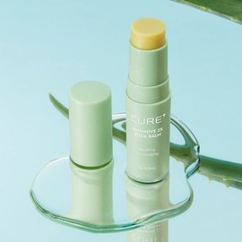 김정문알로에 큐어 2X크림 수분 스틱밤 3개 Kim Jeong Moon Aloe Cure 2X Cream Moisture Stick Balm (Set of 3)