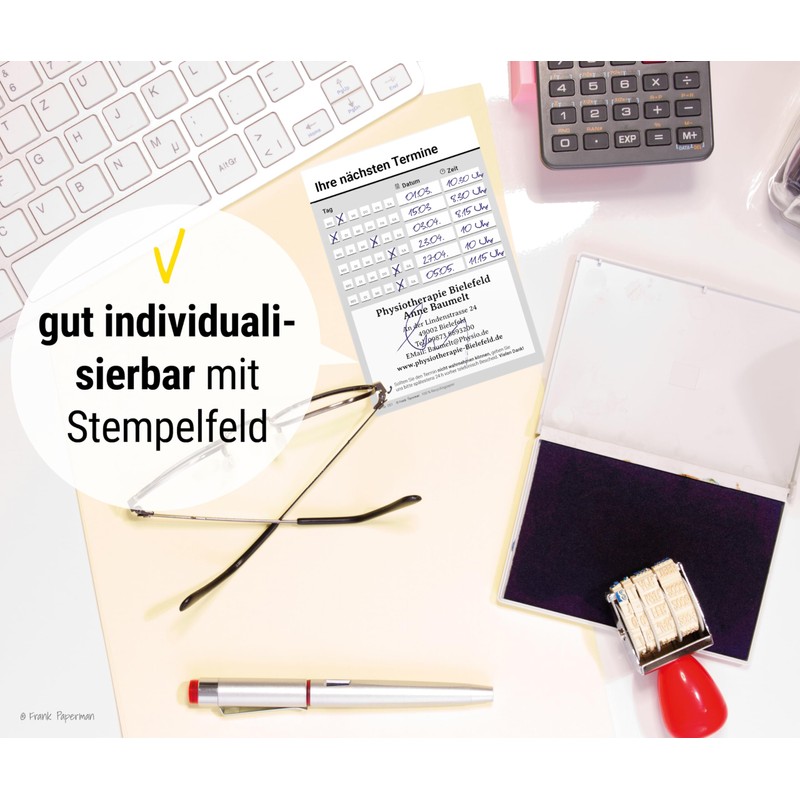 Frank Paperman® | 600 Appointment Notes | 12 x Appointment