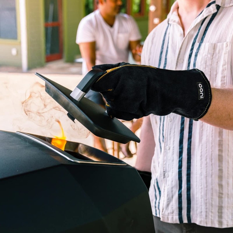 Ooni Pizza Oven Gloves - Heat and Fire Resistant, Protective