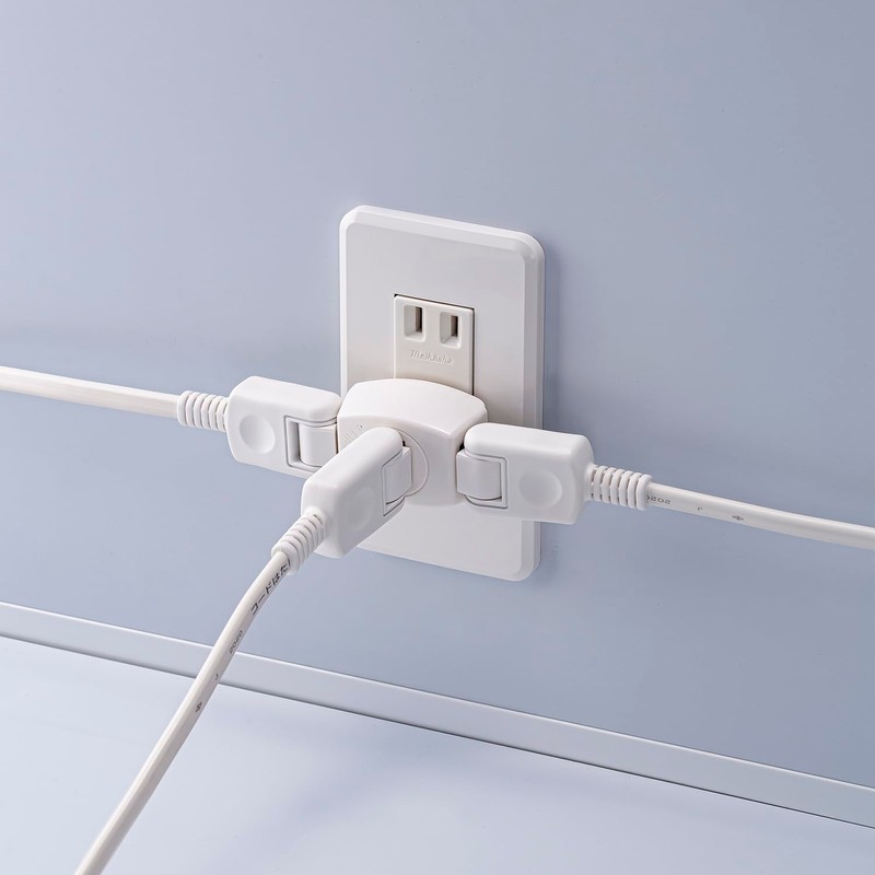 Elpa EDLP Triple Tap, 3 Ports, LP-A1530(W)
