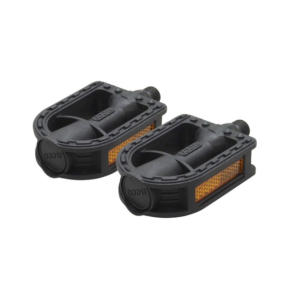 Bicycle For Children's Bicycle Pedal Left and Right Set, Black