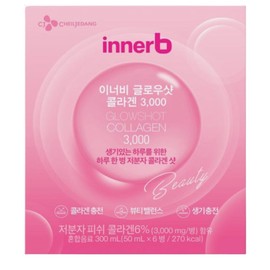 Inner B I have read the notice and agree to use Innerb Glow Shot Collagen 50ml x 6 pieces. / 이너비 글로우샷 콜라겐 50ml x 6개입 1개 공지사항을 확인하였으며 활용에 동의합니다.