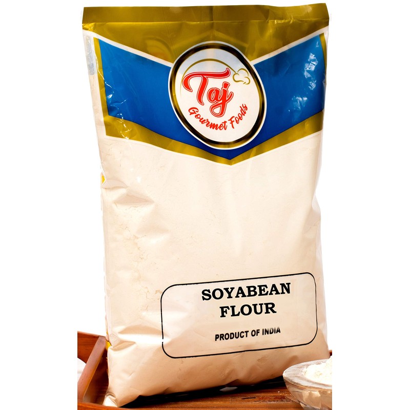 TAJ Soya Bean Flour, Soy Bean Flour, 4 Pounds