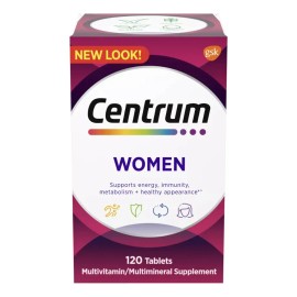 Centrum Mujer 120 Mulivitaminas Americano, Sin sabor