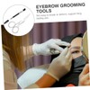 VICASKY 1set Eyebrow Grooming Durable Trimming Scissors Brush Comb for