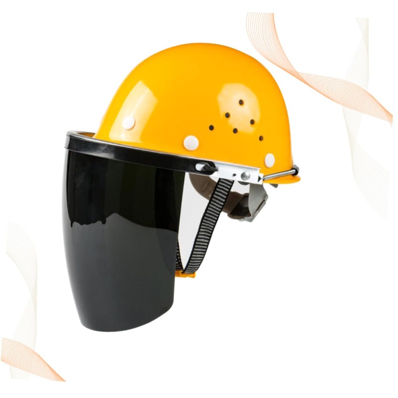 Operitacx Welding Helmet Face Visor Safety Headwear Comfortable Mask Hat