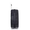 SPOFLYINN 3 Pieces Hardshell Suitcase with Double Mute Spinner Wheels,