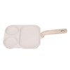 Nonstick Egg Pan Egg Frying Pan 3 Section Square Grill