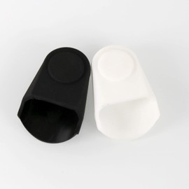 Silica Gel Mouthpiece Cap Durable Mouthpiece Protector for Tenor Saxophone Mouthpiece Protective Cap (Black)