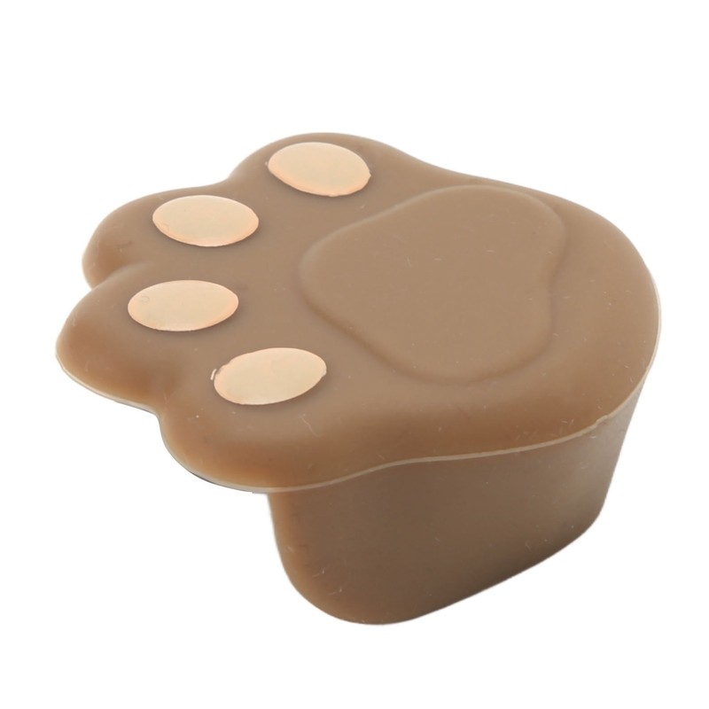 12 Pcs Corner Protector Cat Paw Shape Silicone Material 3.8x3.8x1.9cm