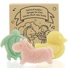 myHomeBody Konjac Baby Bath Sponge, Natural Bath Sponge, Bath Sponge
