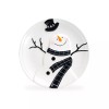 Grace's Teaware Grace Teaware Happy Snowman Dessert Salad Plates Set