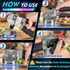 Can Opener Manual Heavy Duty Multifunctional with Magnet Lift [Ergonomic