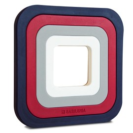 Trivets for hot dishes - Silicone Trivet (Built-in Design) - 4 Heat resistant pot holders, Non-slip hot pads for kitchen potholders, Dishwashing Hot Dishers, Food grade Silicone & BPA Free