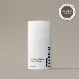 Flexkin Hyalstorm Ageless Luminous Quick-drying Moisture Glow Serum + Sample Luminous Serum / 플렉스킨 히알스톰 에이지리스 루미너스 속건조 수분 광채 세럼 +샘플 루미너스 세럼