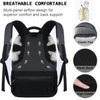 KASIBON Laptop Backpack with USB Charging&Headphone Port,Anti-Theft with Breathable Padded