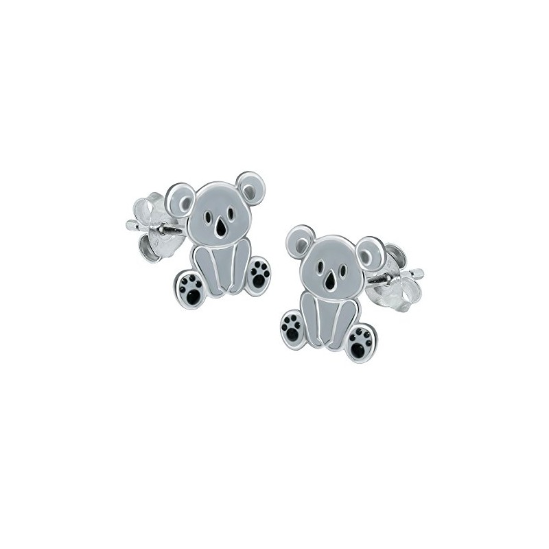 Cute Koala Bear Earrings - 925 Sterling Silver