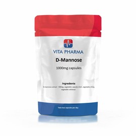 VITA PHARMA D-Mannose 1000mg 365 Capsules