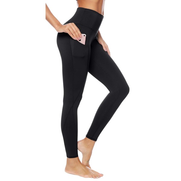 Auu High Waisted Leggings with Pockets Workout Leggings for Women
