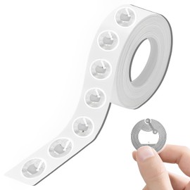 AMSNINK Pack of 60 NFC Tag Stickers, NFC Stickers, NFC Tags, Ntag213, Rewritable NFC Chip, NFC Cards, Programmable, 144 Byte Memory, for All NFC-Enabled Mobile Phones and Devices