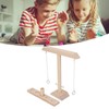 Hook and Ring Game Beautiful Wooden Interactive Desktop Toss Game