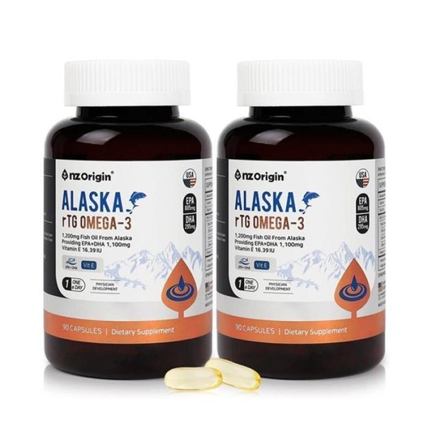 Enjet Origin Alaska rTG Omega 3 Gift Set Animal-Based /