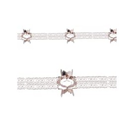 Widdle Gifts Ltd Christmas Foil Ceiling Decorations - Rose Gold 30cm x 2.7M Garland 4761