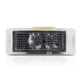 KarParts360 For Chevy Traverse/Trax 2013-2022 License Plate Light Driver OR Passenger Side | Single Piece | Rear | CAPA Certified | Lens & Housing | Replacement For GM2870100 | 13502178