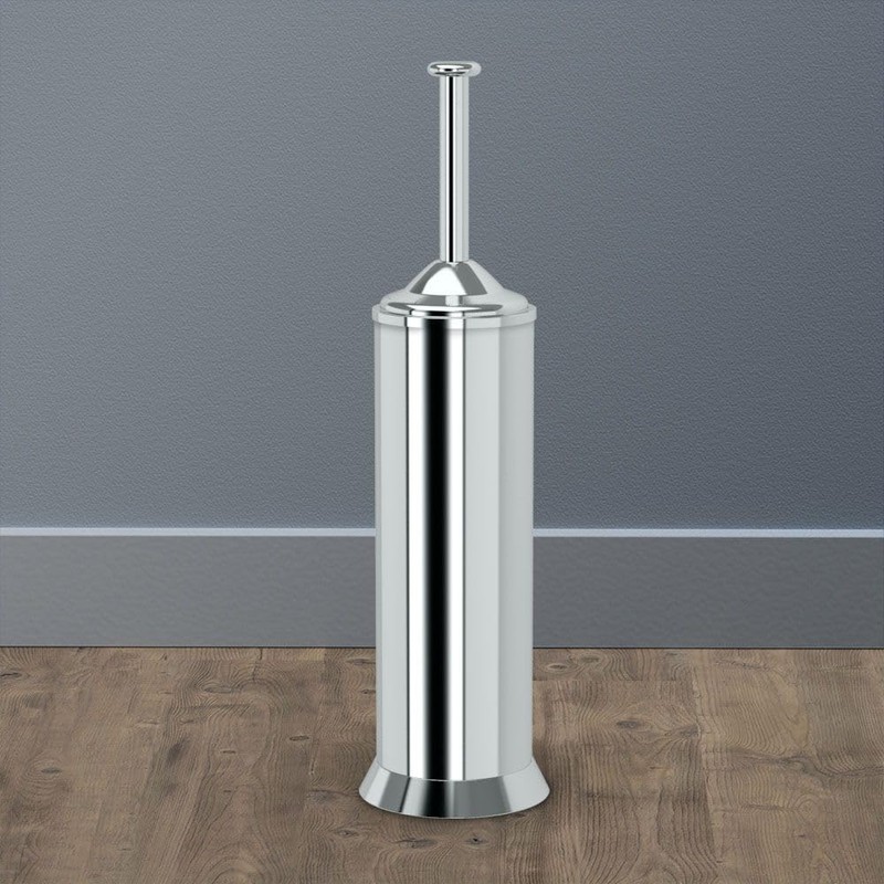 Gatco 1484 Toilet Brush and Canister, Chrome