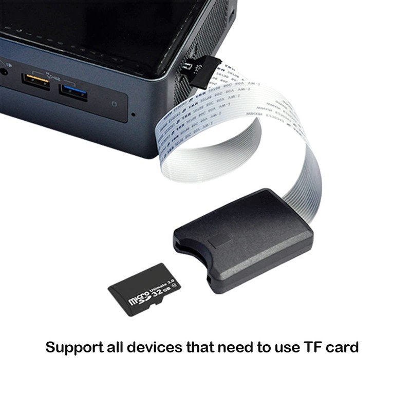 ASHATA Micro SD Ranura para Tarjeta de Memoria a TF
