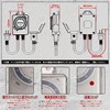 AKIRARI 12-Hour Outlet Timer, Timer, Dial Timer, Outlet, Rainproof, Outdoor,